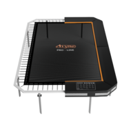 Avyna Trampoline InGround 380x255 (238) met net | Zwart