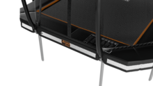 Avyna Trampoline InGround 380x255 (238) met net | Zwart