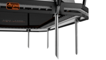 Avyna Trampoline InGround 380x255 (238) met net | Zwart
