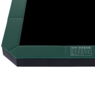 Trampoline Rand FlatLevel 520x305 Groen | Avyna