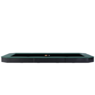 Trampoline Rand FlatLevel 520x305 Groen | Avyna