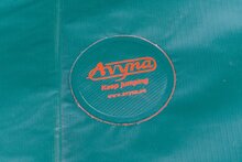 Afdekhoes voor trampoline FlatLevel 380x255 (238) | Groen