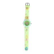 Analoog Horloge met Licht Voetbal - Groen