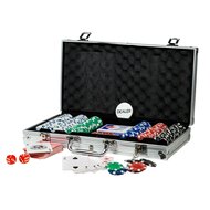 Clown Games Poker Set Alu Koffer 302 Dlg.