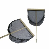 Garnalennet 50cm Zwart Net