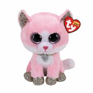 Ty Beanie Boo Fiona Pink Cat 15cm