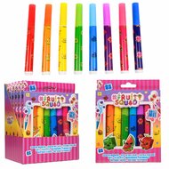 Fruitysquad Stiften Met Bredepunt Met Geur 8-Pack