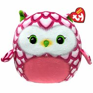Ty Squish a Boo Tootie Owl Pink 20cm