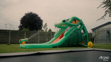 Springkussen Croco Waterslide (SK11) | Avyna