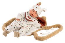 Llorens pop Jo&euml;l met draagzak - 38cm