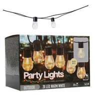 Feestverlichting 12 ,5 mtr 20 lampen