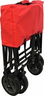 Outdoor Bolderwagen Rood/grijs