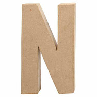 Letter Papier-mach&eacute; - N, 20,5cm