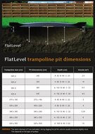 Avyna Trampoline FlatLevel 275x190 (213) | Groen