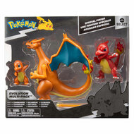 Pok&eacute;mon Evolution Multipacks  Figuur - Charmander, Charmeleon &amp; Charizard