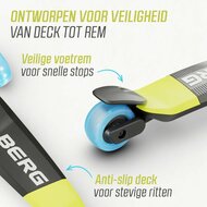 Step BERG Nexo Foldable Lights LED-deck Lime groen/blauw