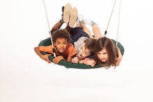 Nestschommel 100 cm diameter - verstelbaar tot 250 cm hoogte