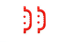 Kunststof Handgrepen Set Rood