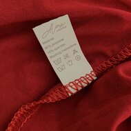 Statafelrok bordeauxrood 80 cm