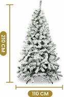 Sierboom snow 210cm