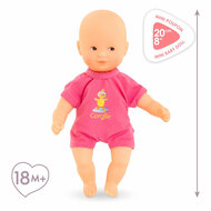 Corolle Mini Bad Babypop - Roze, 20cm