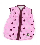 Bayer Chic Poppenslaapzak (Lichtroze/Aubergine/Ster)
