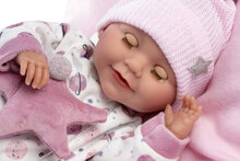 Llorens babypop Heidi 42 cm met ruimte pyjama en huilfunctie