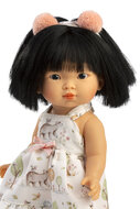 Llorens knuffelpop 28cm met zacht lichaam en fantasierijk spel