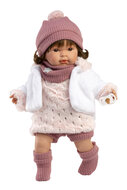 Llorens babypop Carla 42 cm met zachte knuffelkleding