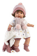 Llorens babypop Lola 38cm met winterkleding en knuffel