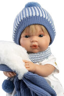 Llorens babypop Sasha 38 cm met winterkleding en accessoires
