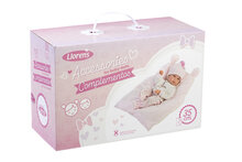 Llorens kledingset en accessoires Rosa roze voor poppen van 35 cm uitlopend