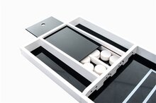 Sjoelbak "Boris" by Jan des Bouvrie Zwart 200 cm