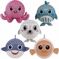 Summertime Zeedieren Bal Glitter 23cm 5 ass.