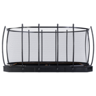 Avyna Trampoline FlatLevel 520x305 (352) met net | Zwart
