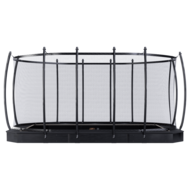 Avyna Trampoline FlatLevel 520x305 (352) met net | Zwart