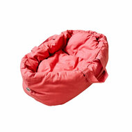 Poppendraagmand strawberry katoen voor poppen tot 36 cm - Hollie