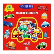 Stickerboek Sticker Fun -Voertuigen 200 stickers 3-4 jaar