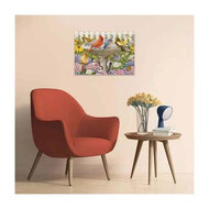 Legpuzzel Bij het Vogelbadje, 500st.