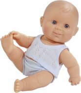 Pop Puppegie blank meisje/ondergoed (doos)