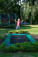 Trampoline Randkussen Elfje Hawai - 332x254 cm - Rechthoek