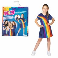 K3 Verkleedjurk Regenboog 3-5 Jaar