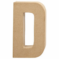 Letter Papier-mach&eacute; - D, 20,5cm