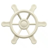 Klein Piratenstuur &ndash; Pastel Wit