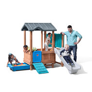 Step2 Woodland Adventure Playhouse &amp; Slide