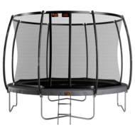 Avyna Trampoline Opbouw &Oslash;430 met veiligheidsnet &ndash; Grijs