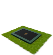 Avyna Trampoline InGround 275x190 (213) | Groen