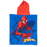 Handdoek Poncho Spiderman 55x110cm