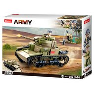 Sluban WWII - Italiaanse Tank 2in1 - 463dlg.