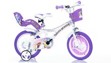 Fiets Dino Bikes Bicicletta 16 inch Unicorn Academy